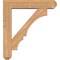 Ekena Millwork Balboa Craftsman Smooth Bracket w/ Offset Brace, Western Red Cedar, 7 1/2"W x 36"D x 40"H BKT0806X36X40BOA04SWR - alternate 2